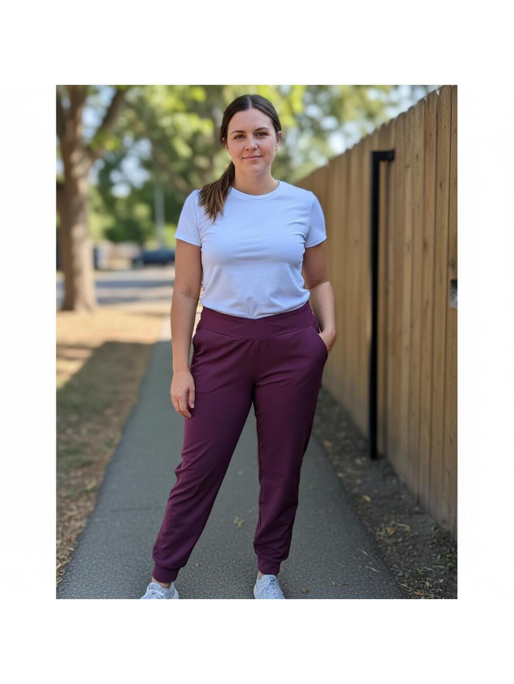 Mountain Hardwear Women's Purple Active Jogger Pants Size L